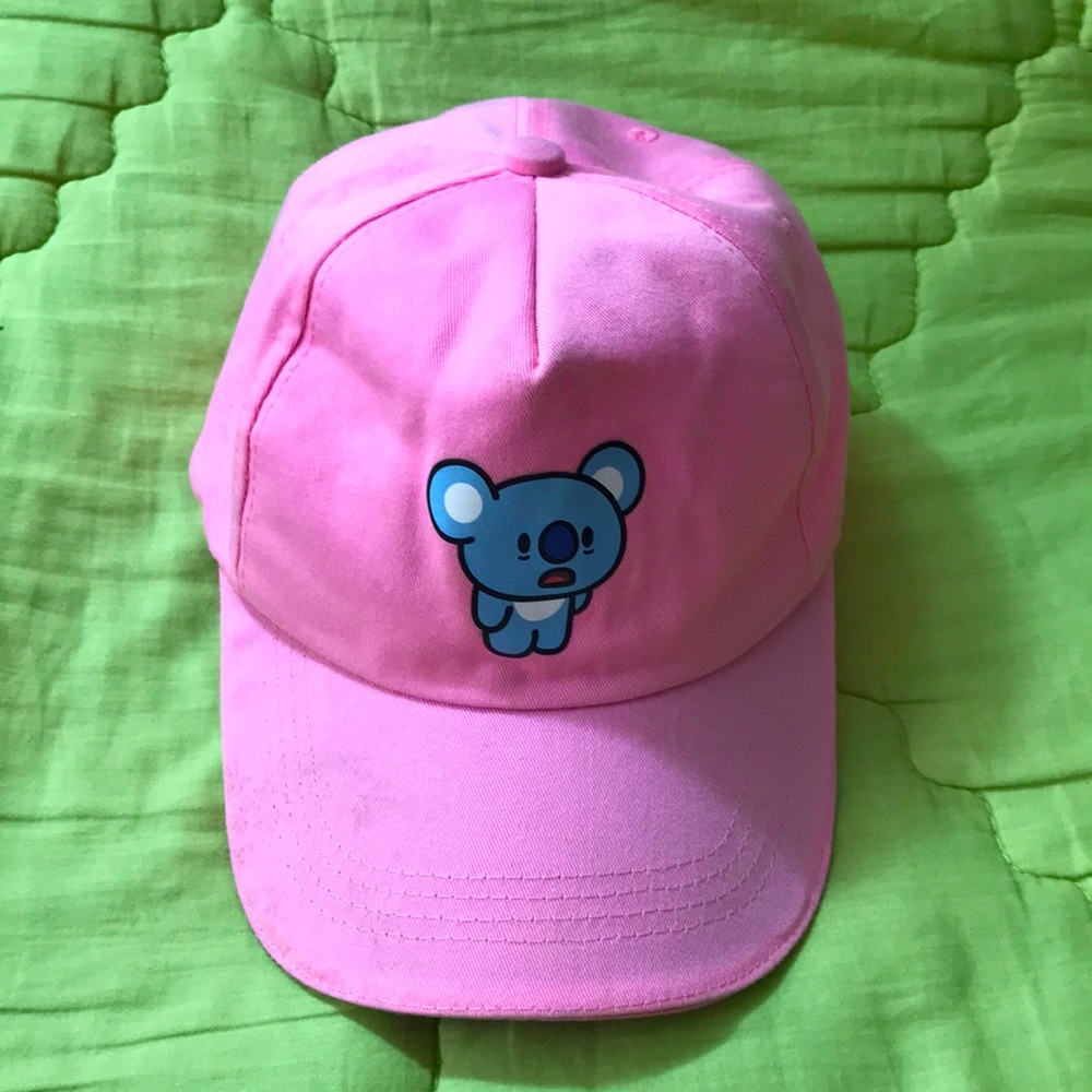 Pink bt21 koya hat